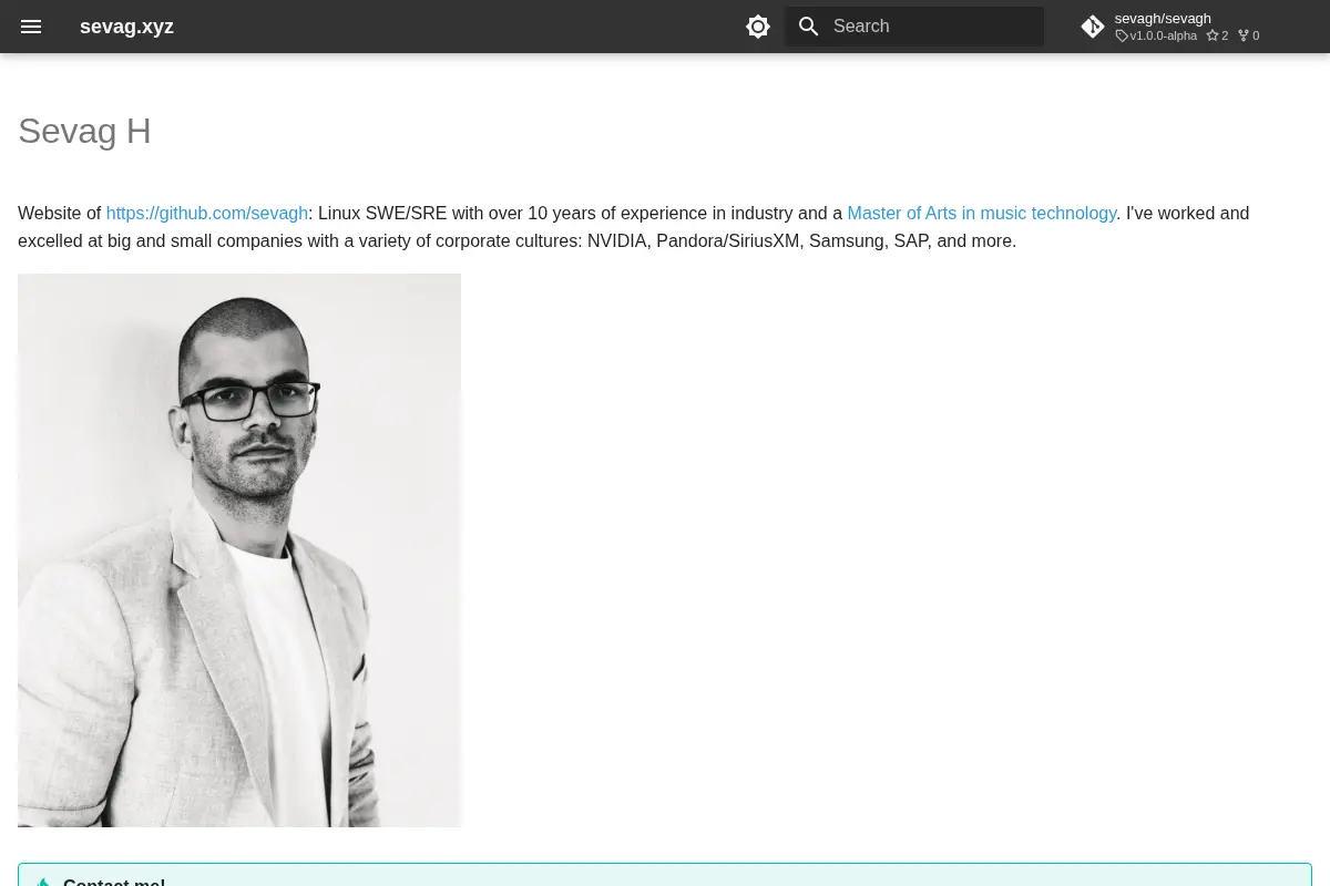 Sevag's Blog