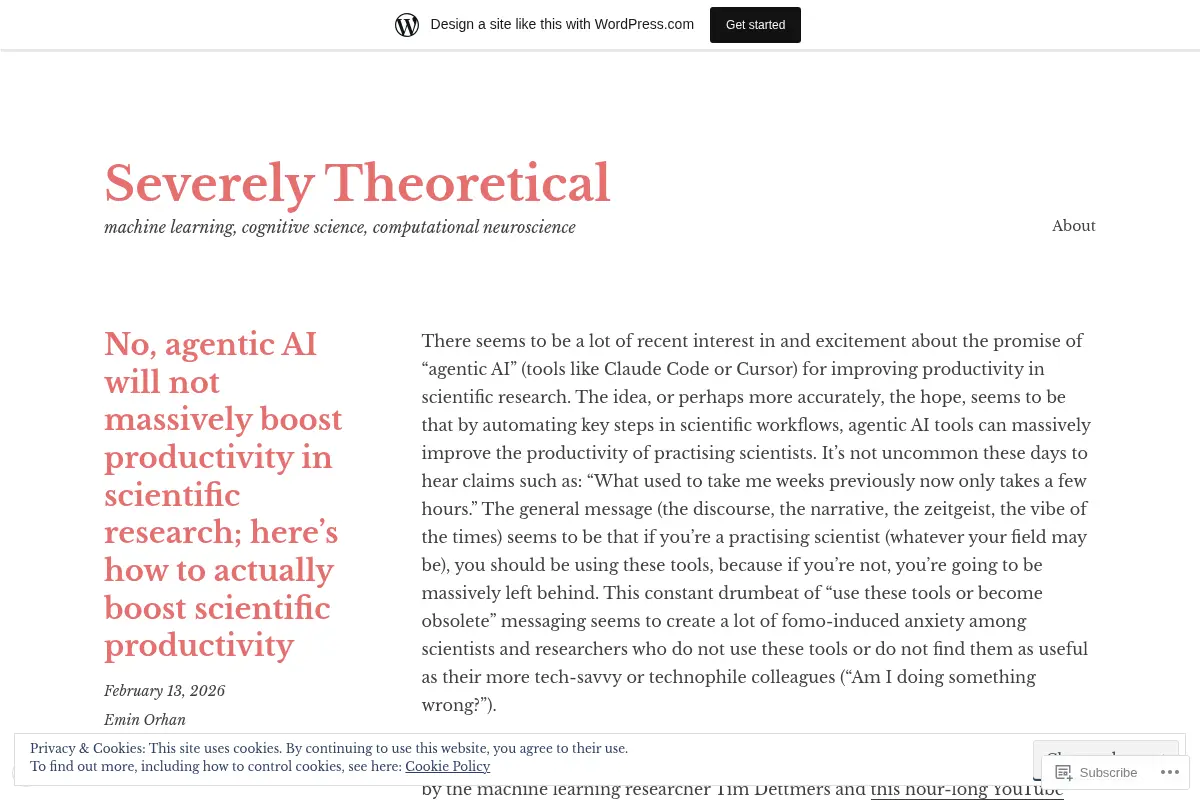 Severely Theoretical