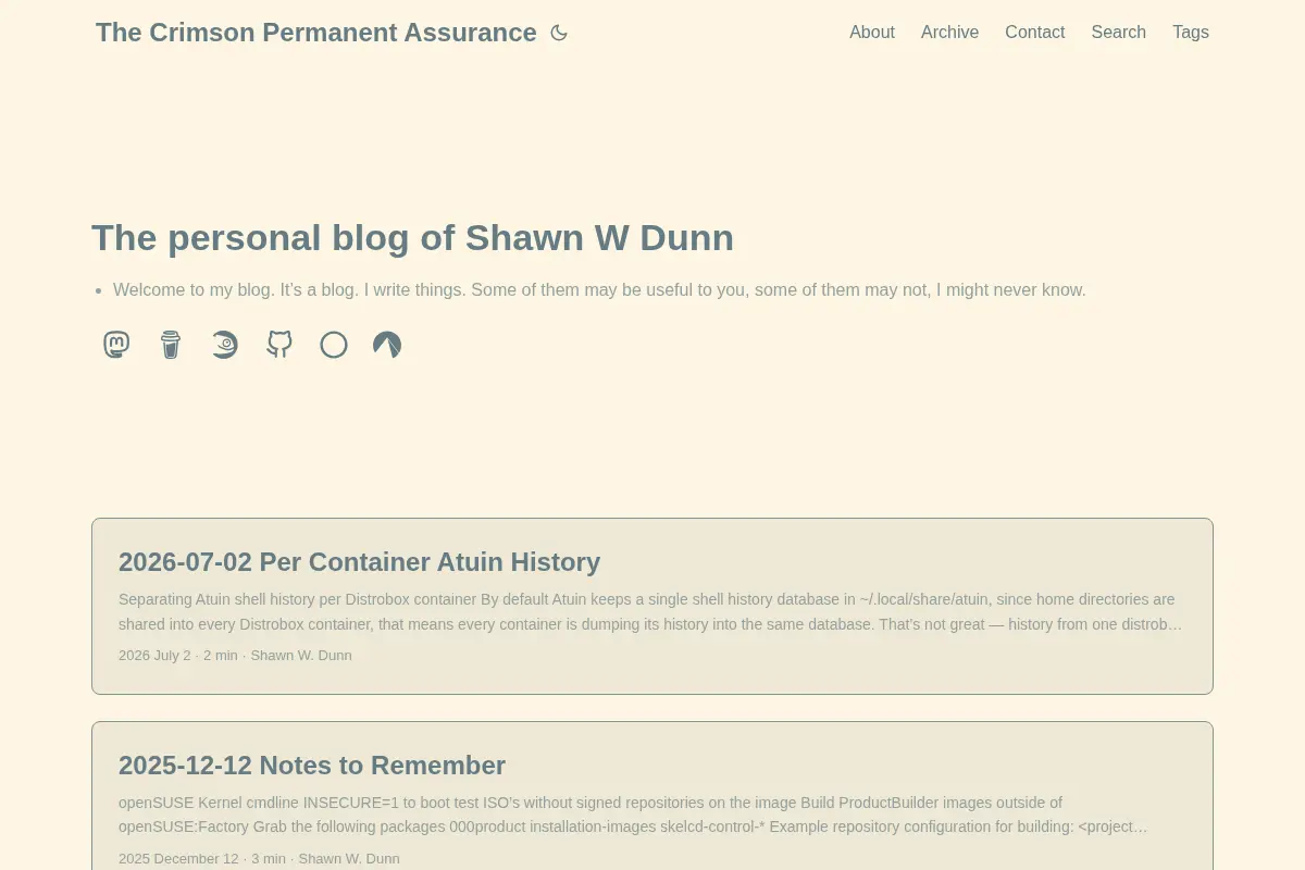 The Crimson Permanent Assurance