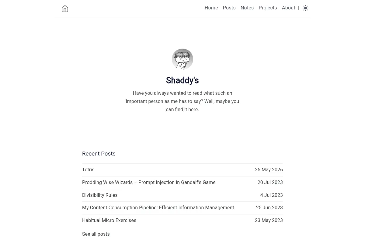 Shaddy's