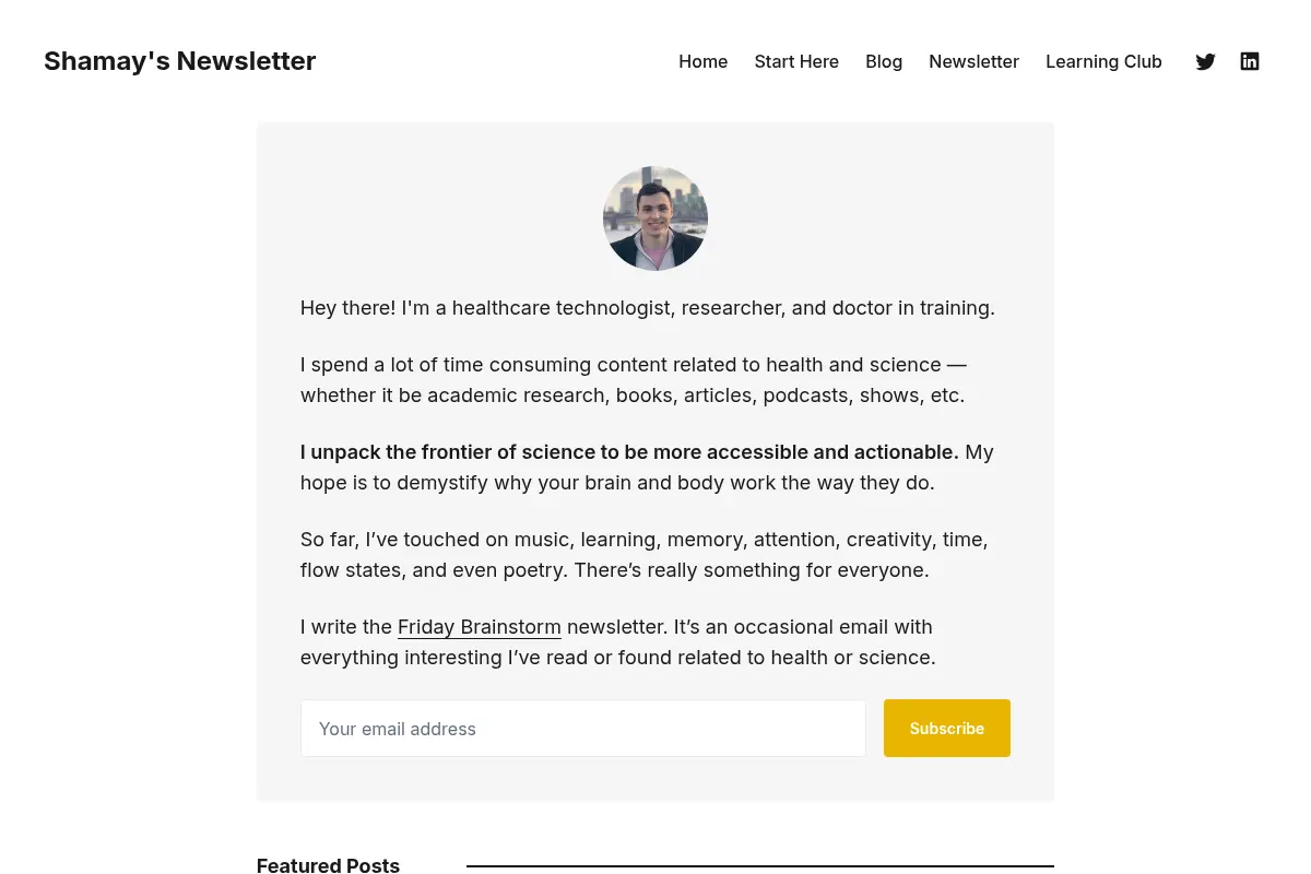 Shamay's Newsletter