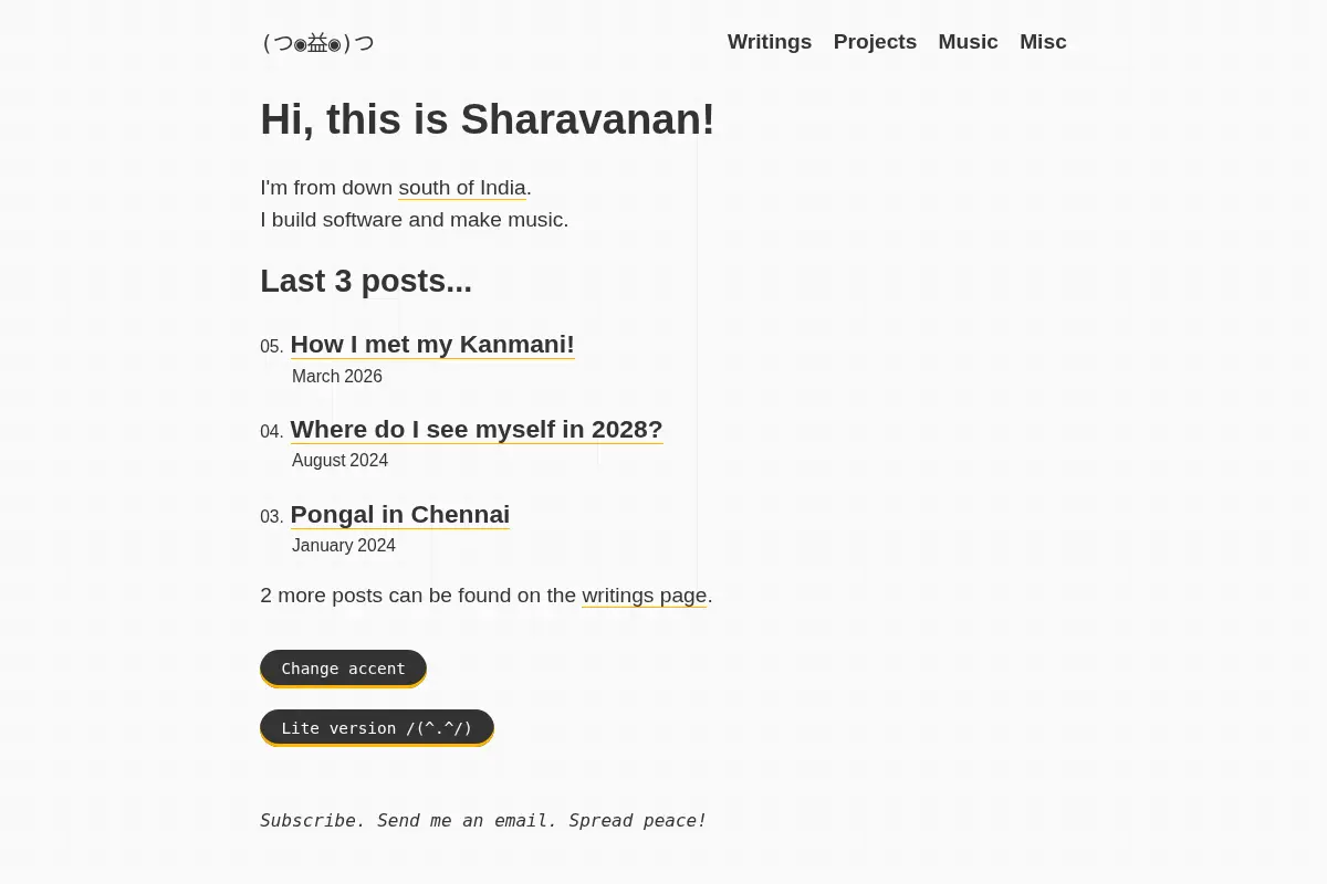Sharavanan