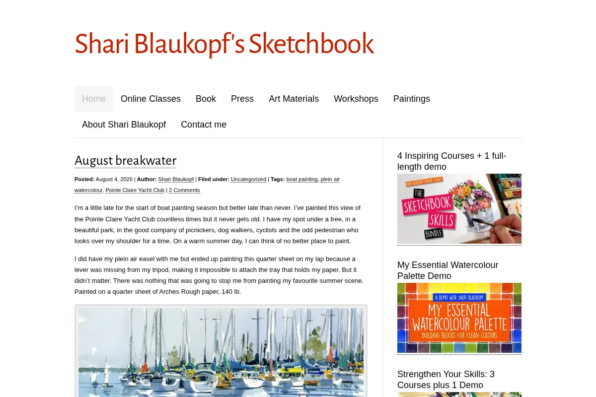 Shari Blaukopf's Sketchbook