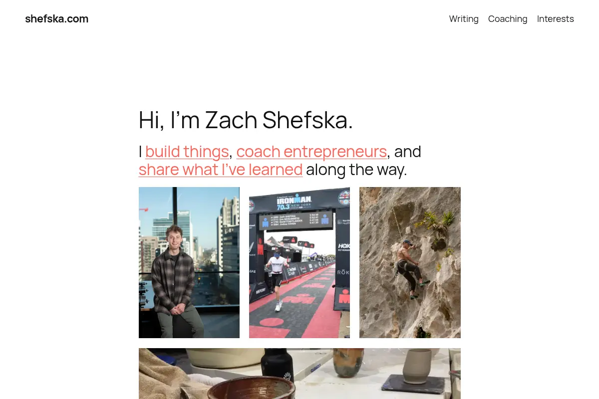 Hi, I’m Zach Shefska.