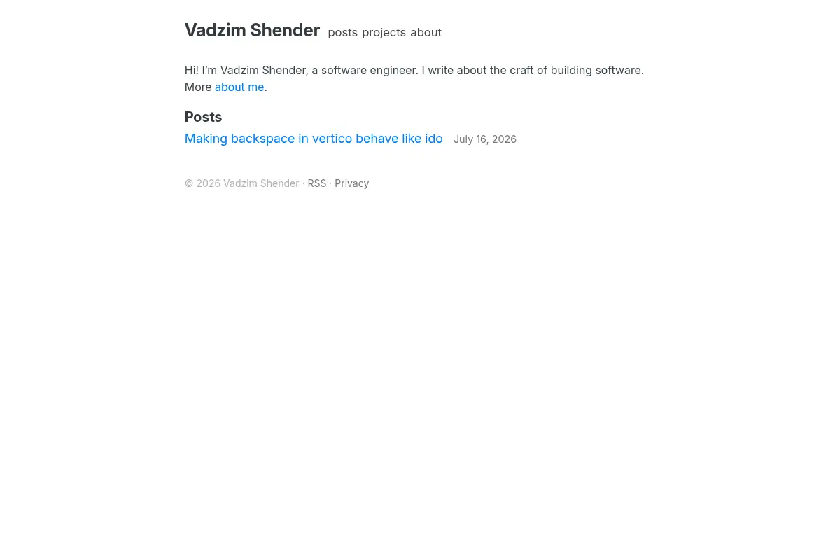 Vadzim Shender