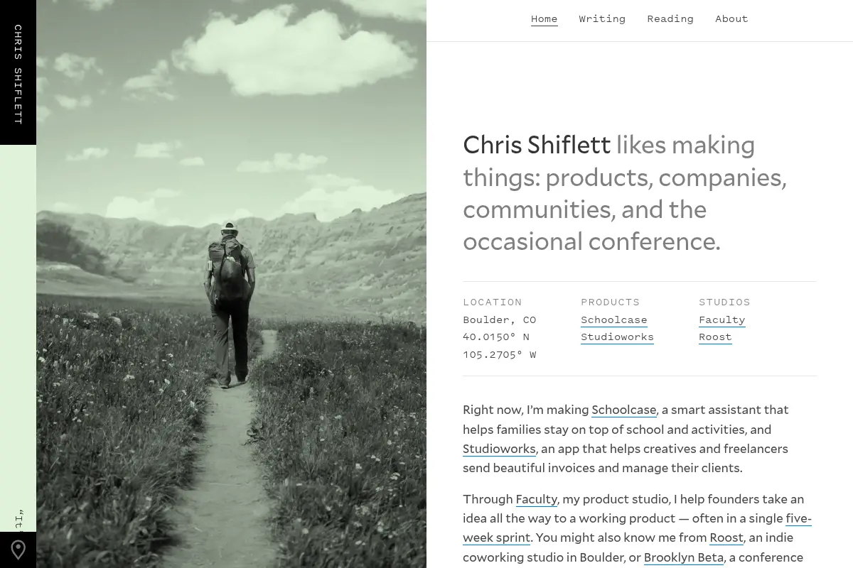 Chris Shiflett — Boulder, CO