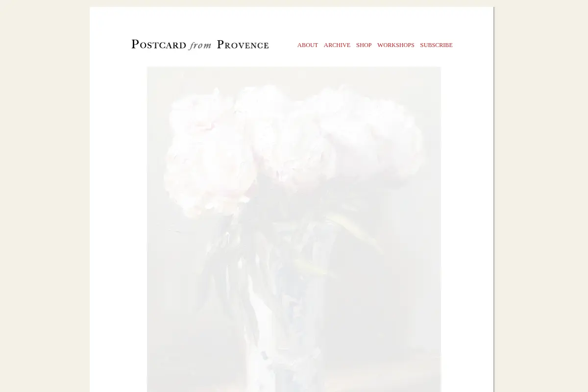 Postcard from Provence