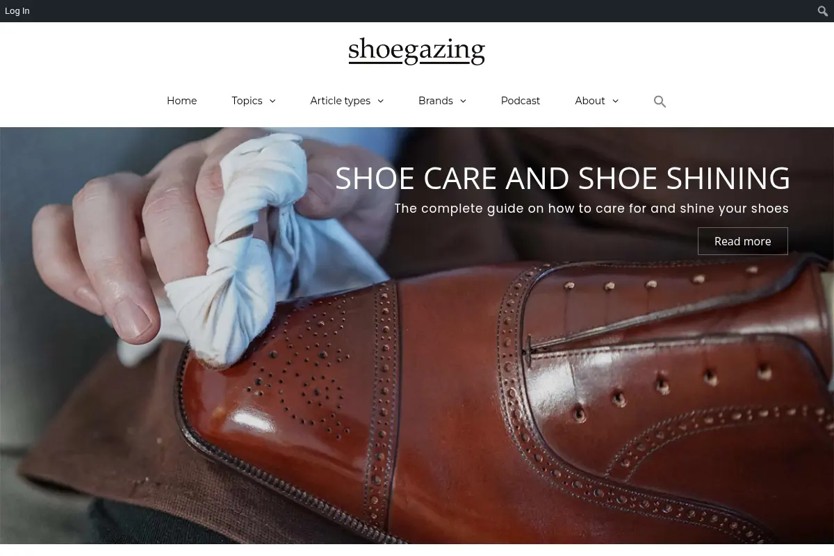 Shoegazing.com – All about quality shoes
