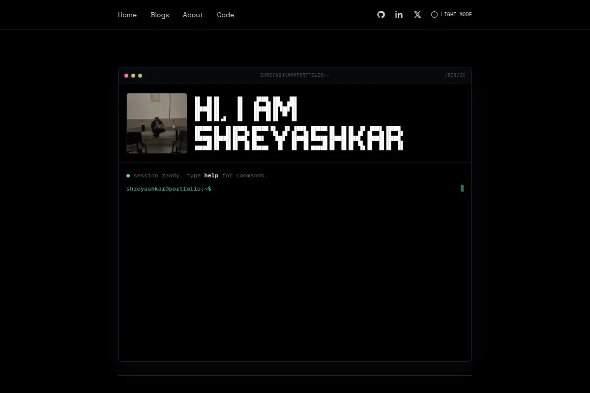 Shreyashkar Lal Sahu