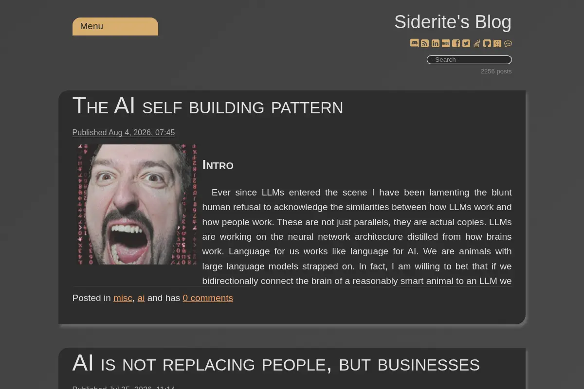 Siderite's Blog