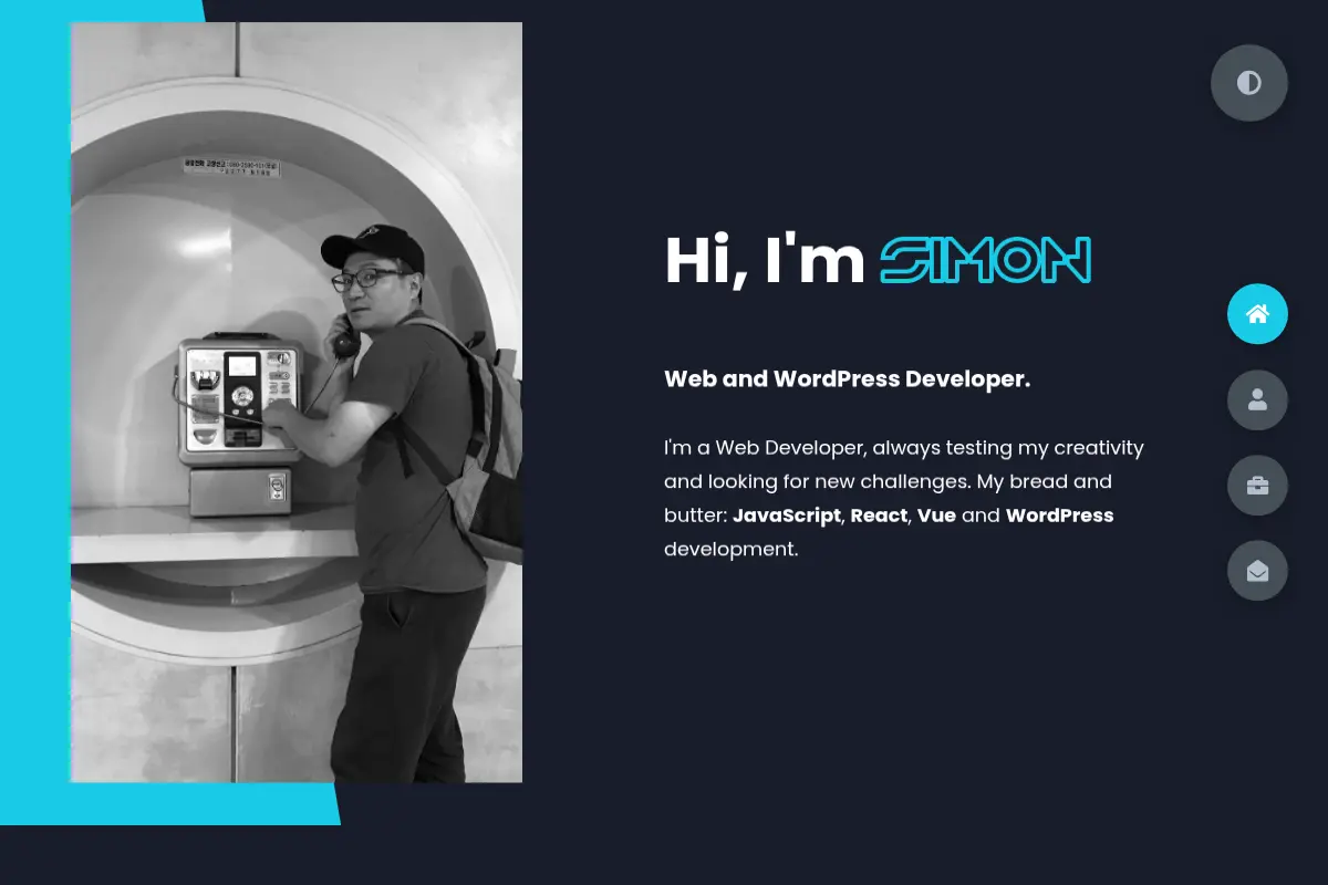 Simon Lee | Web Developer | Portfolio