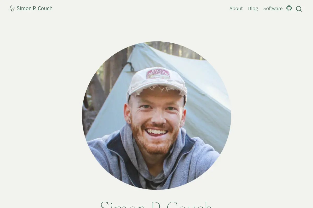 Simon P. Couch