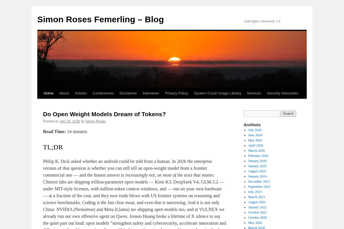 Simon Roses Femerling – Blog
