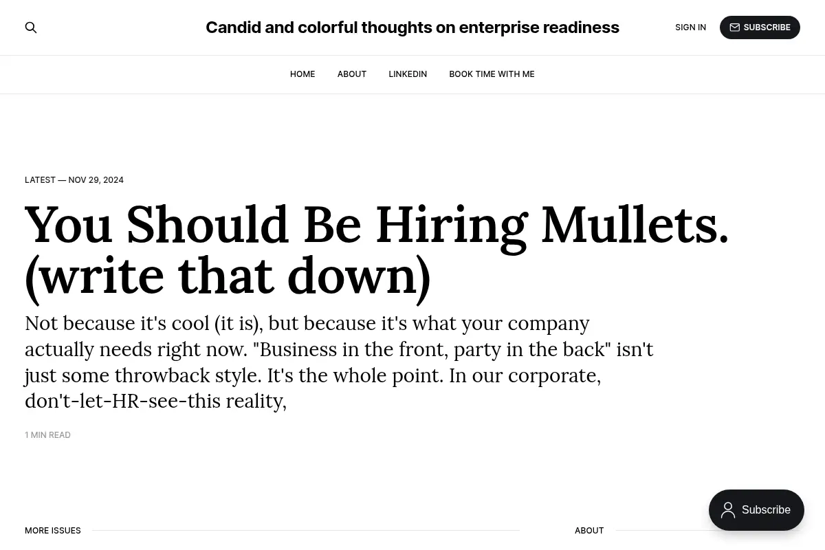 Candid and colorful thoughts on what it takes for startups and scale-ups to win