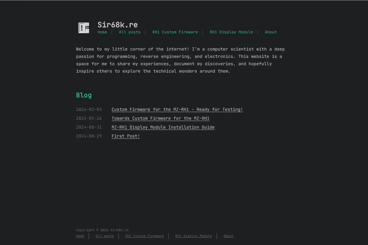 Sir68k.re