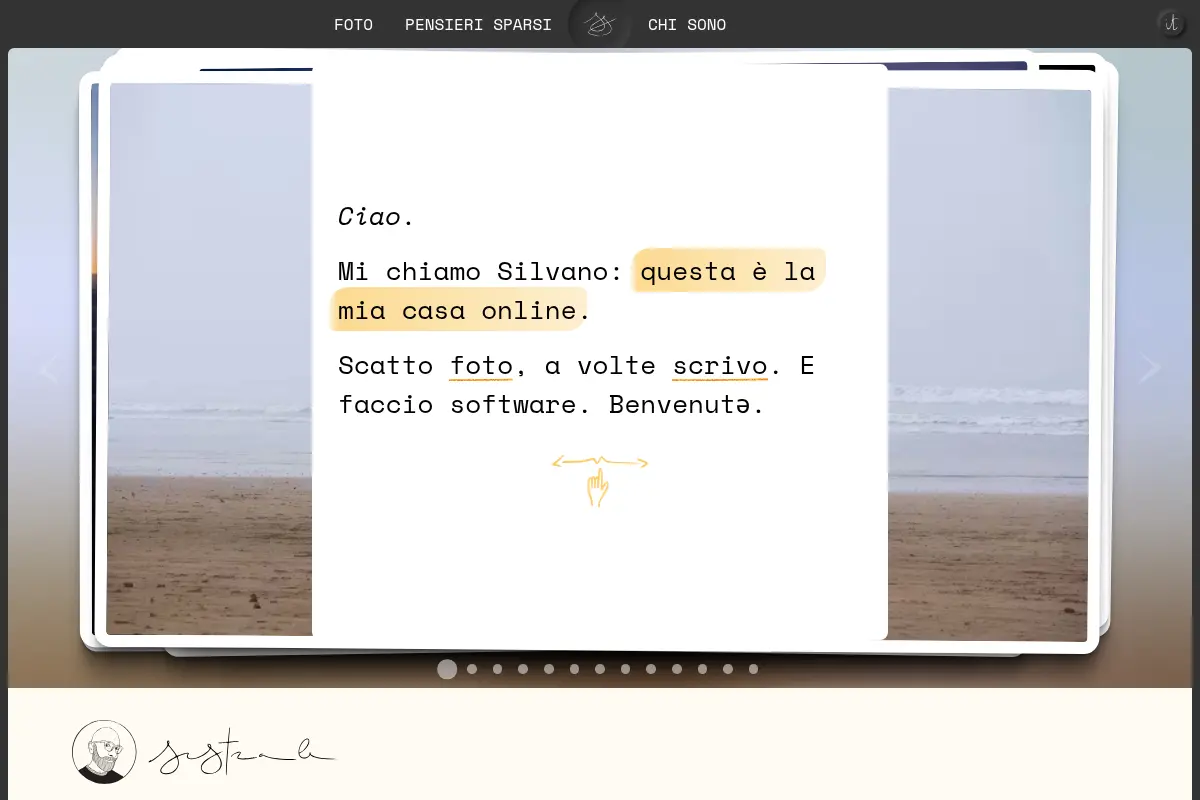 sistrall.it — Fotografie e pensieri sparsi sul fare software