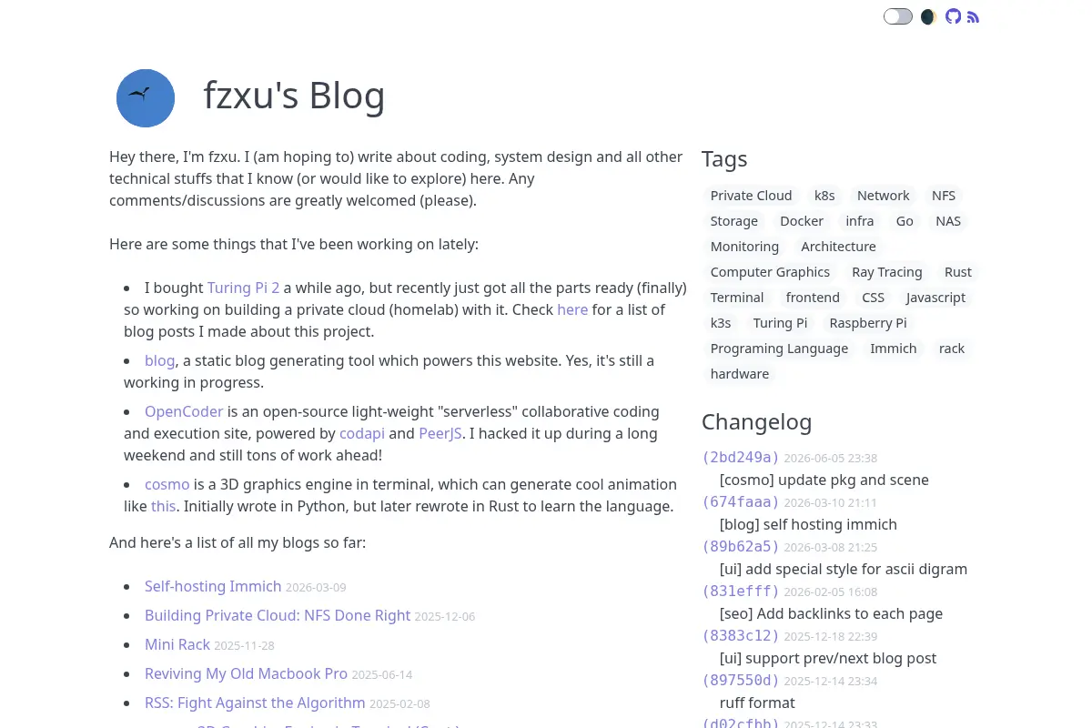 fzxu's Blog