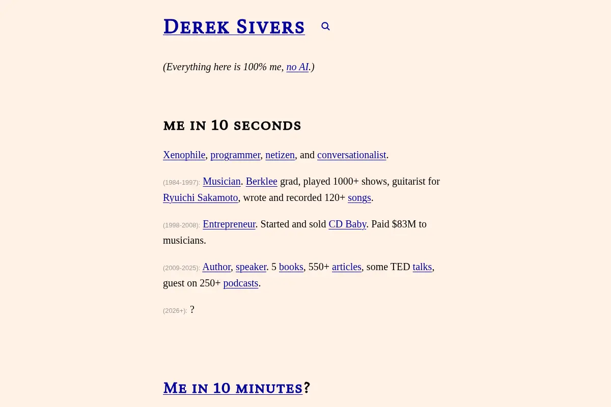 Derek Sivers