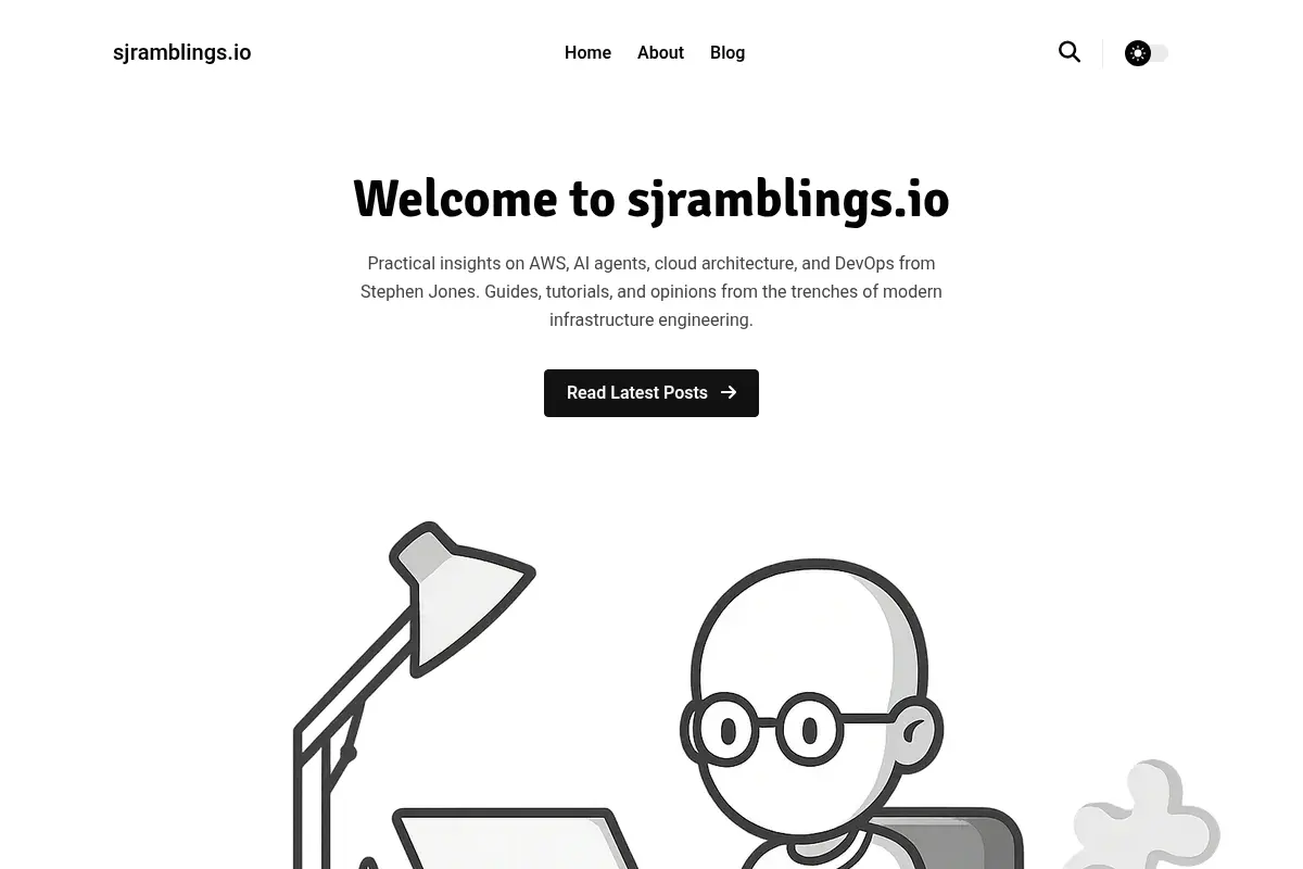 sjramblings.io — Stephen Jones on AWS, AI Agents & Cloud Architecture