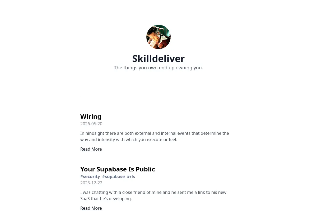 Skilldeliver