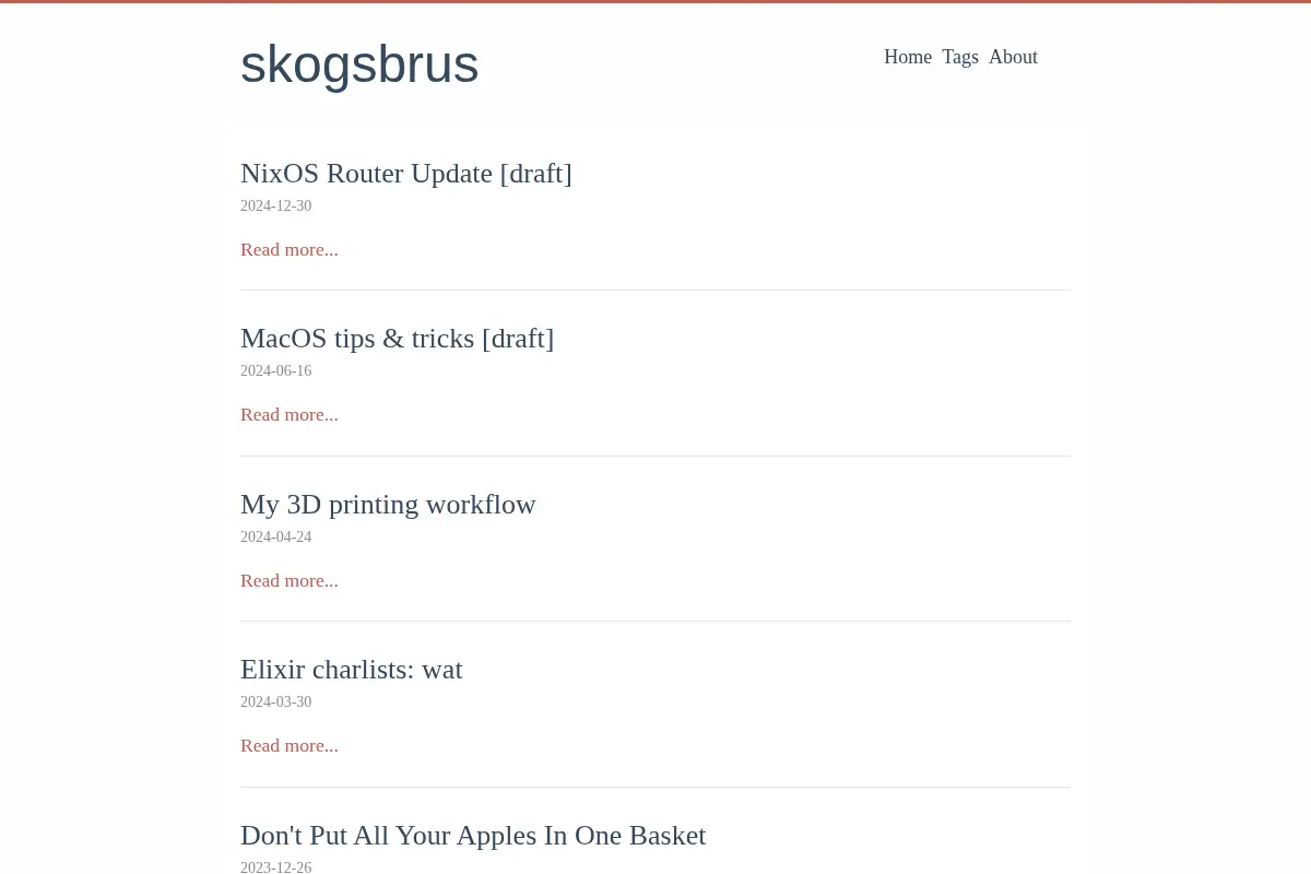 skogsbrus