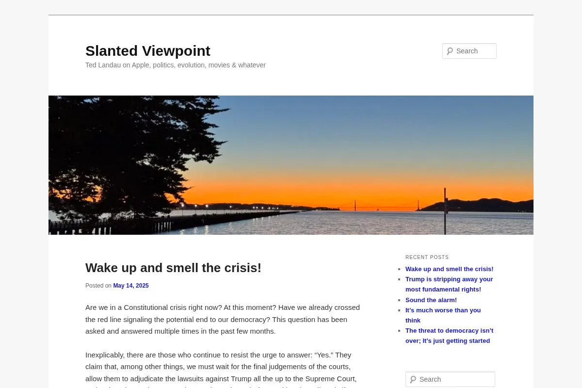 Slanted Viewpoint