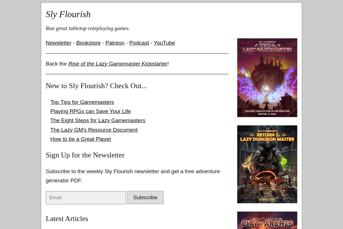 Sly Flourish
