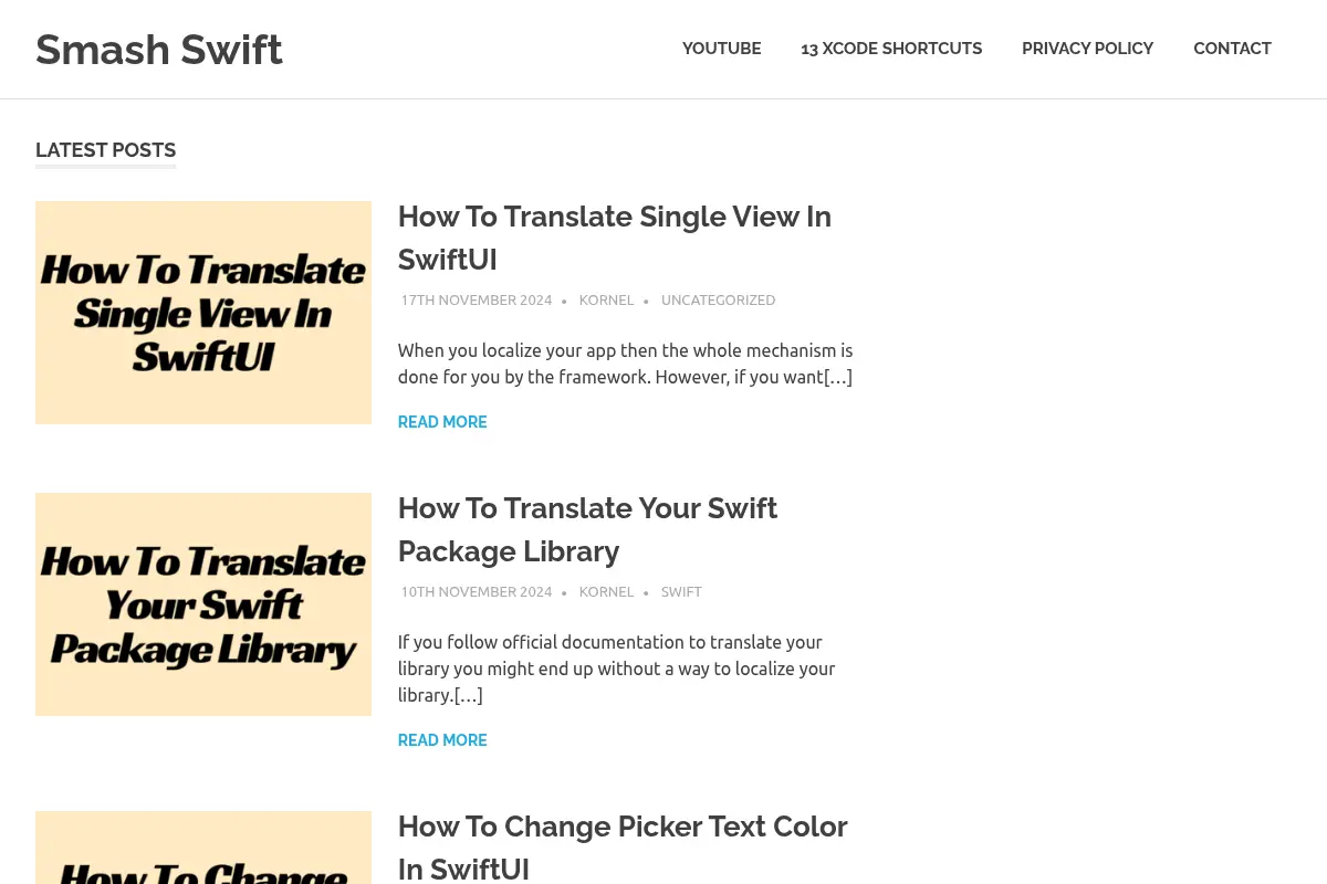 Smash Swift