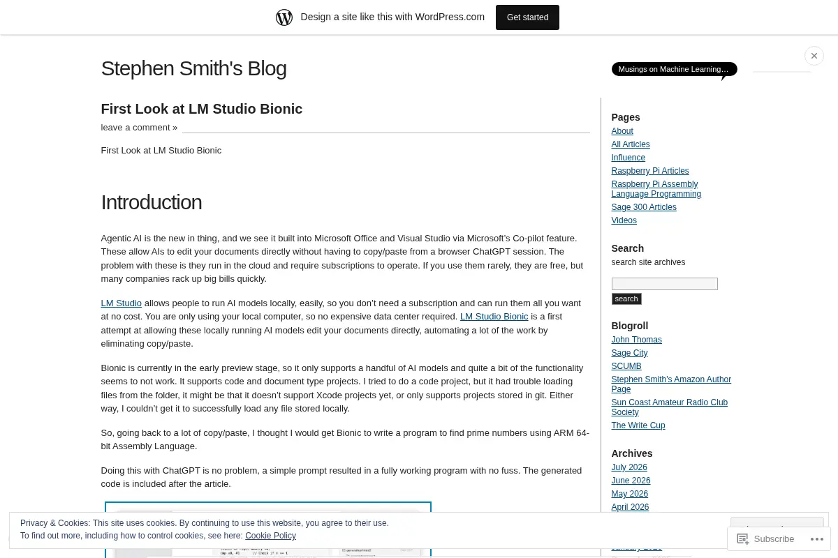 Stephen Smith's Blog