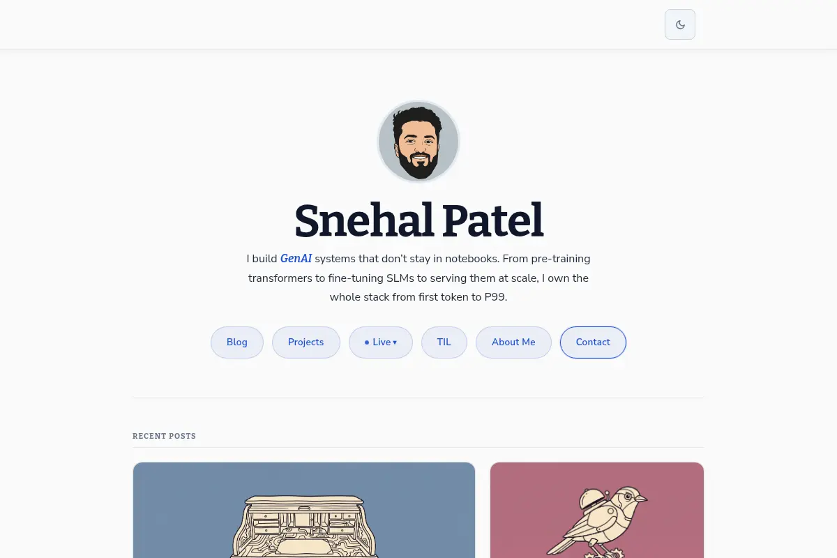 Snehal Patel – I love to build things ✨