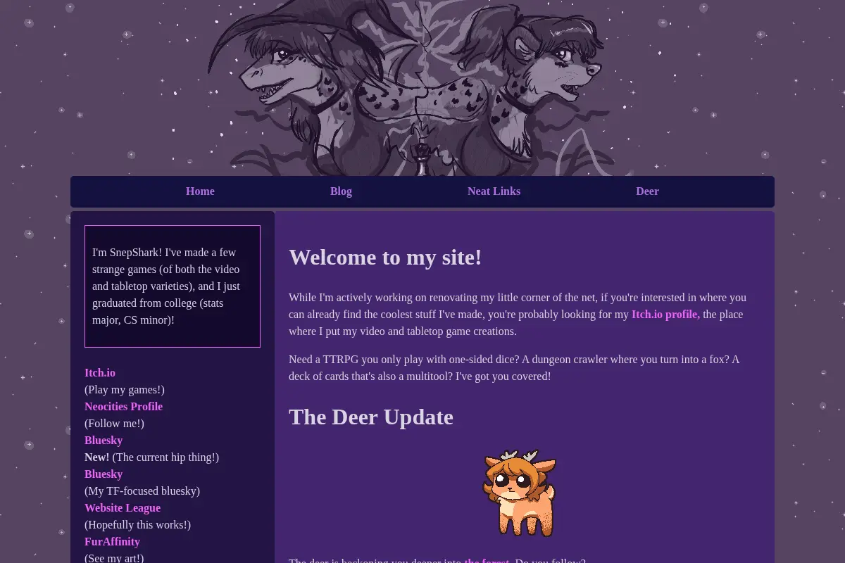 SnepShark's Homepage