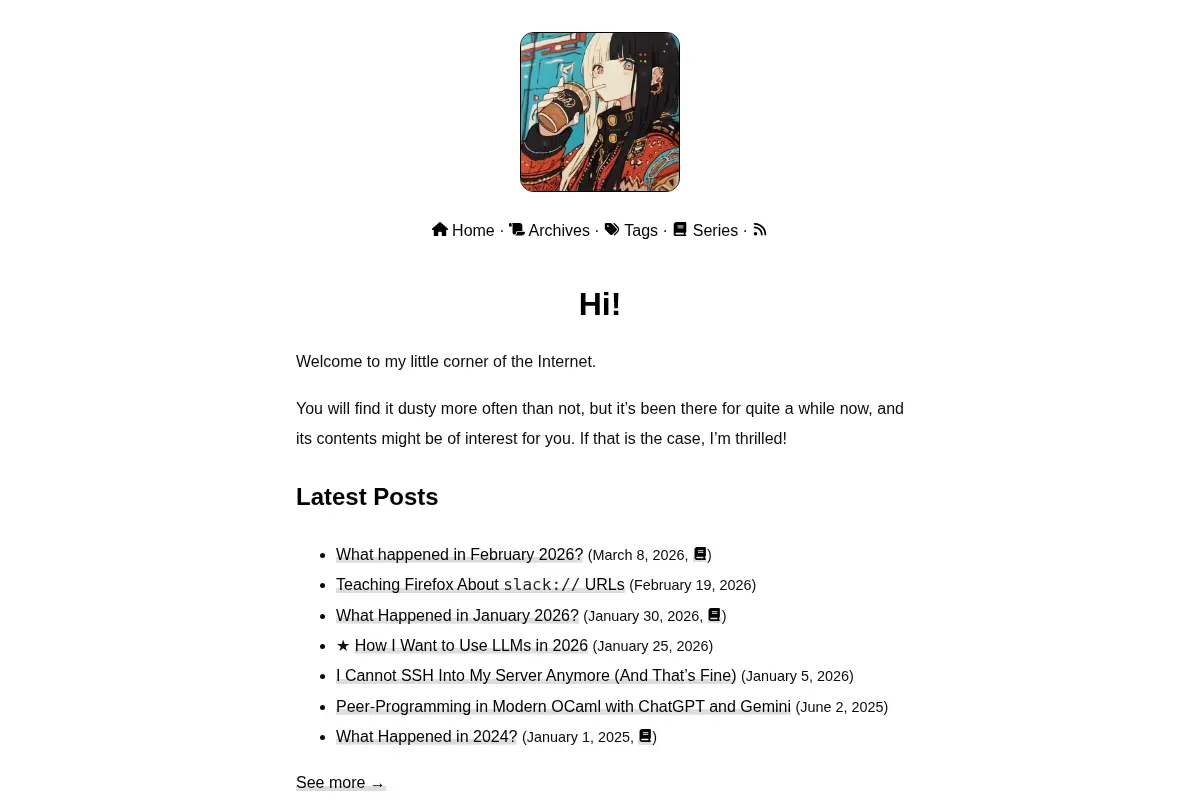 Thomas Letan’s Personal Website