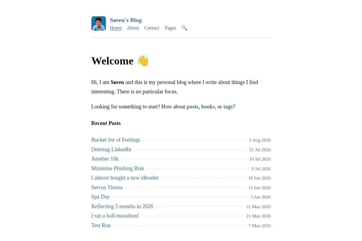 Søren's Blog