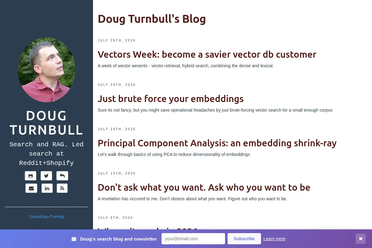 Doug Turnbull's Blog