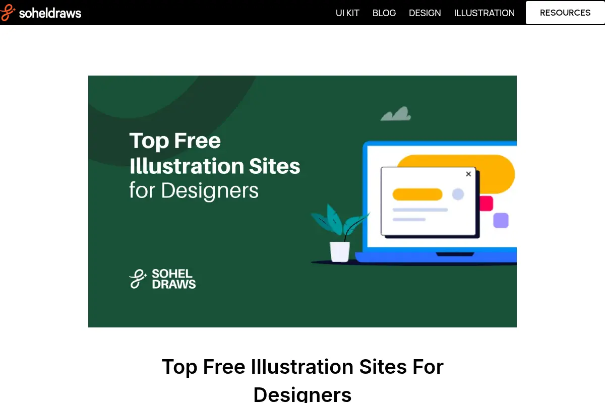 Top Free Illustration Sites for Designers