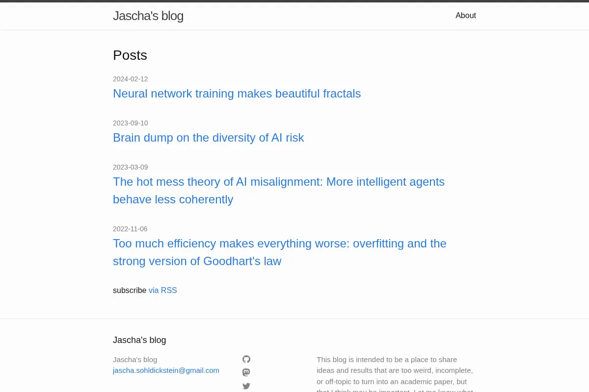 Jascha's Blog