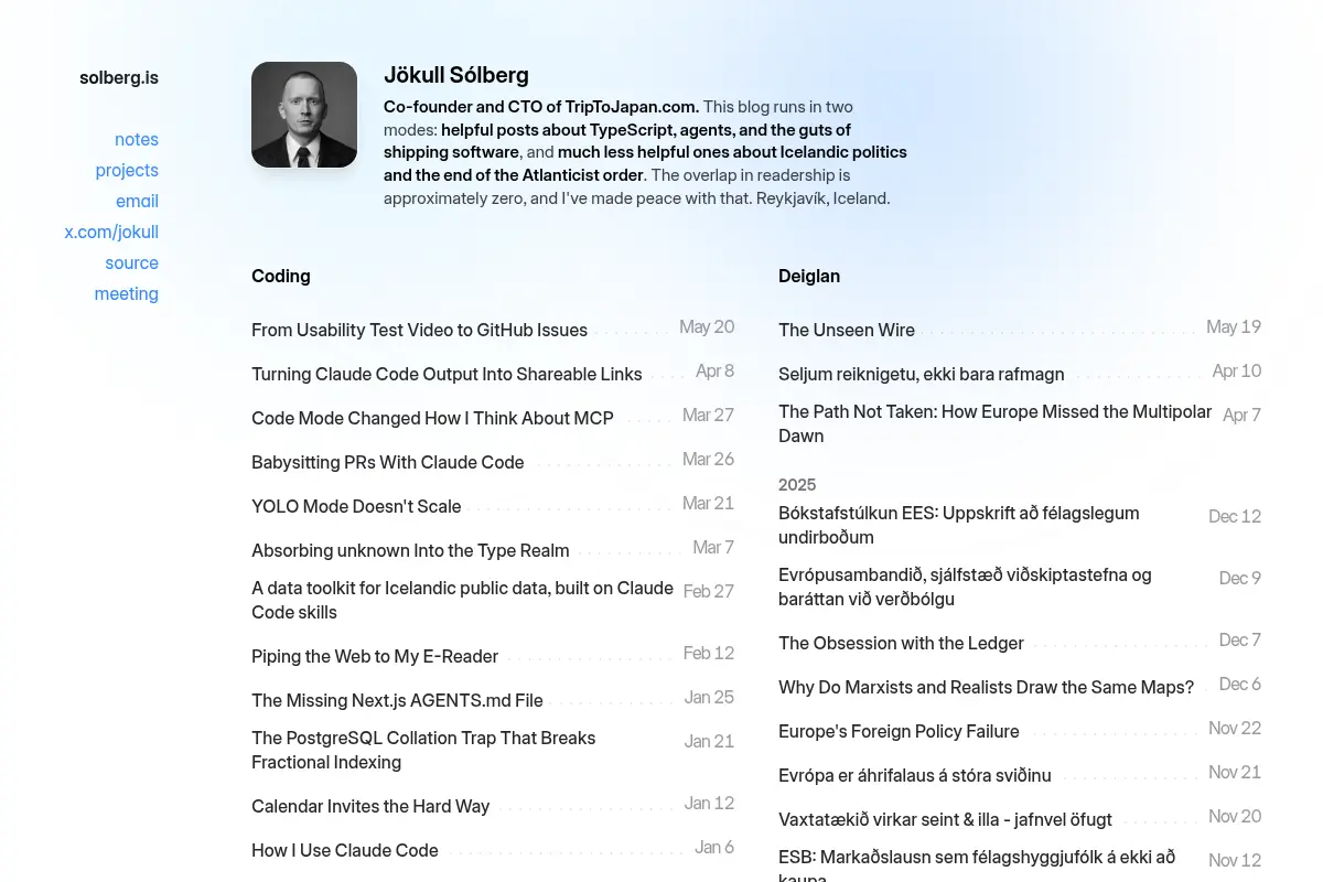 Jökull Sólberg