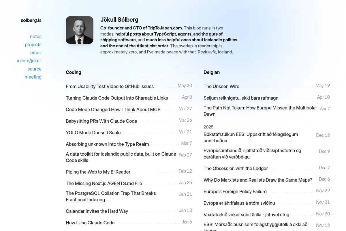 Jökull Sólberg