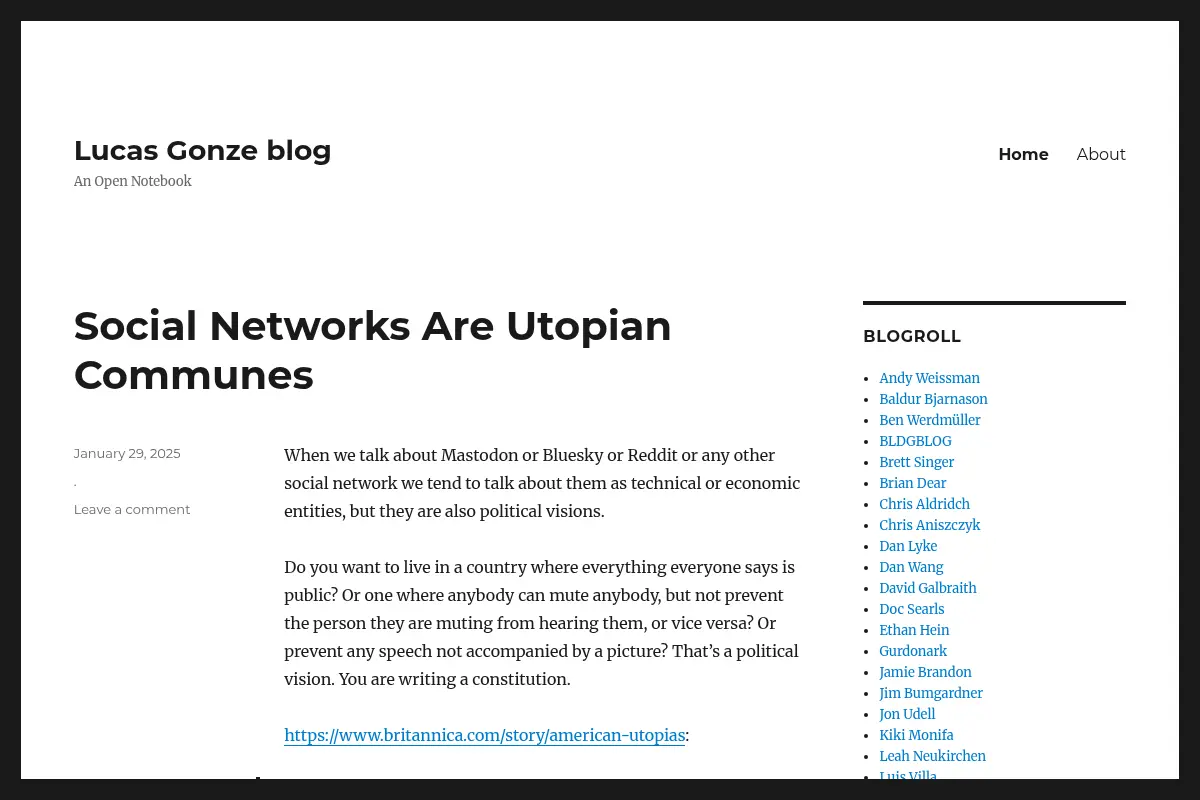 Lucas Gonze blog – An Open Notebook