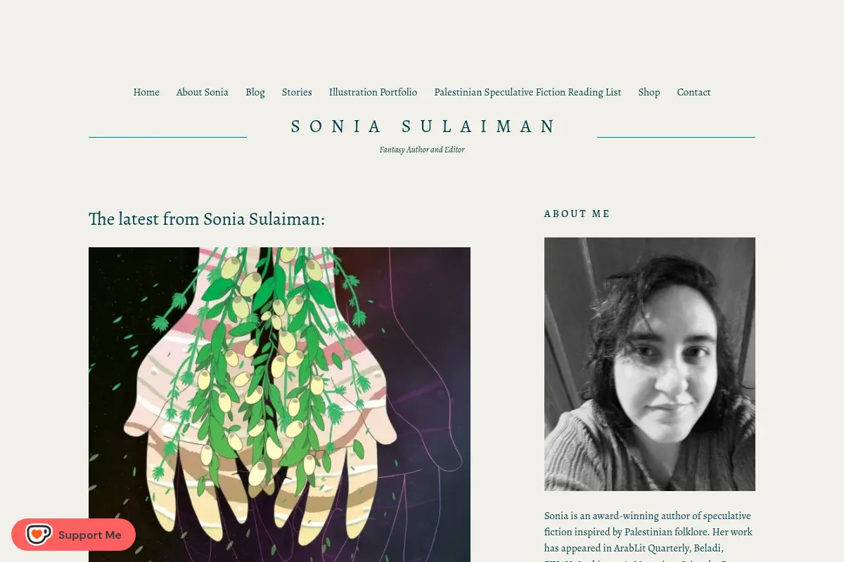Sonia Sulaiman – Fantasy Author and Editor