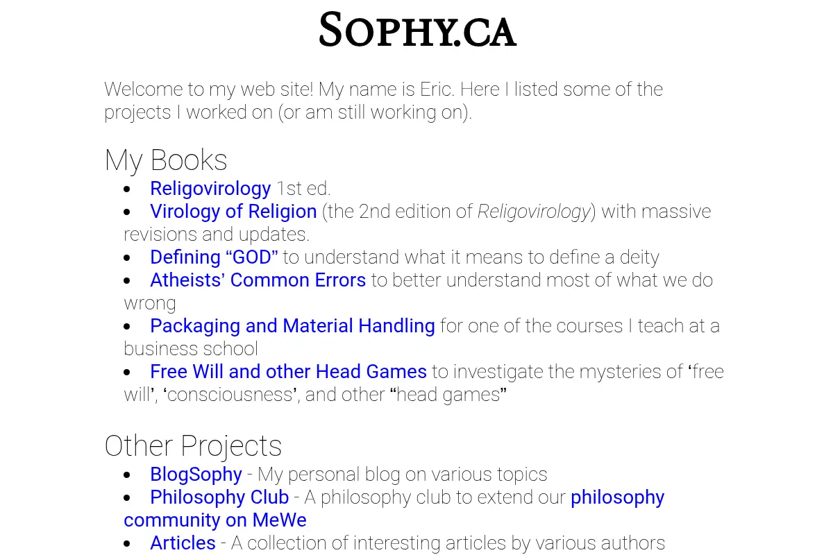 Sophy.ca