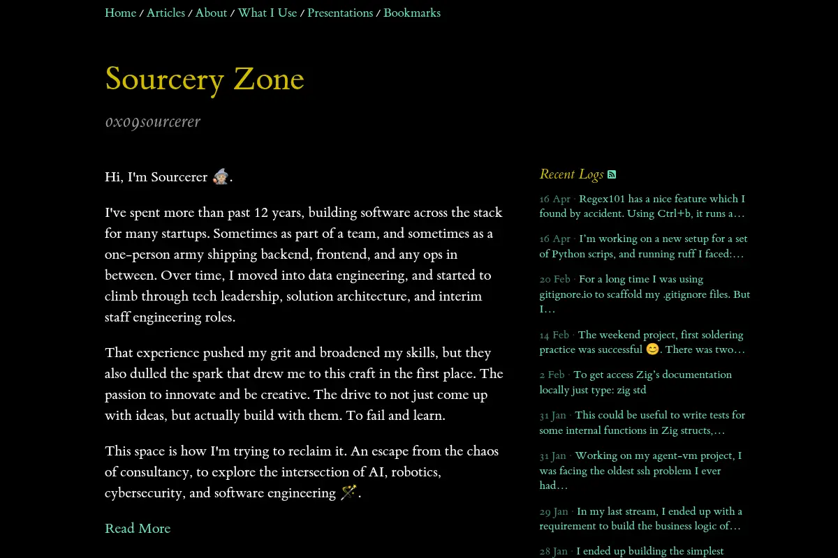 Sourcery Zone
