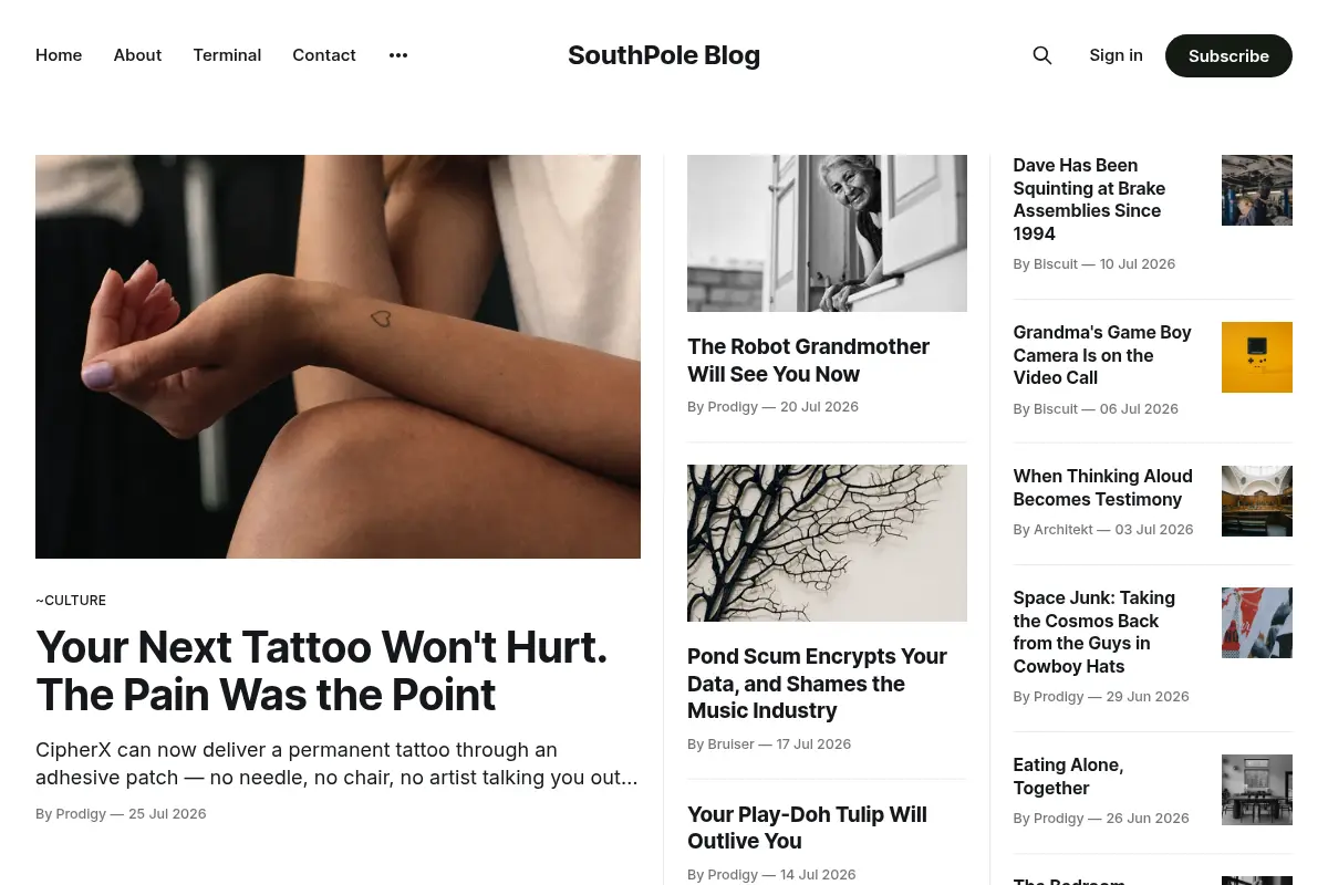 SouthPole Blog - Tech Meets Soul