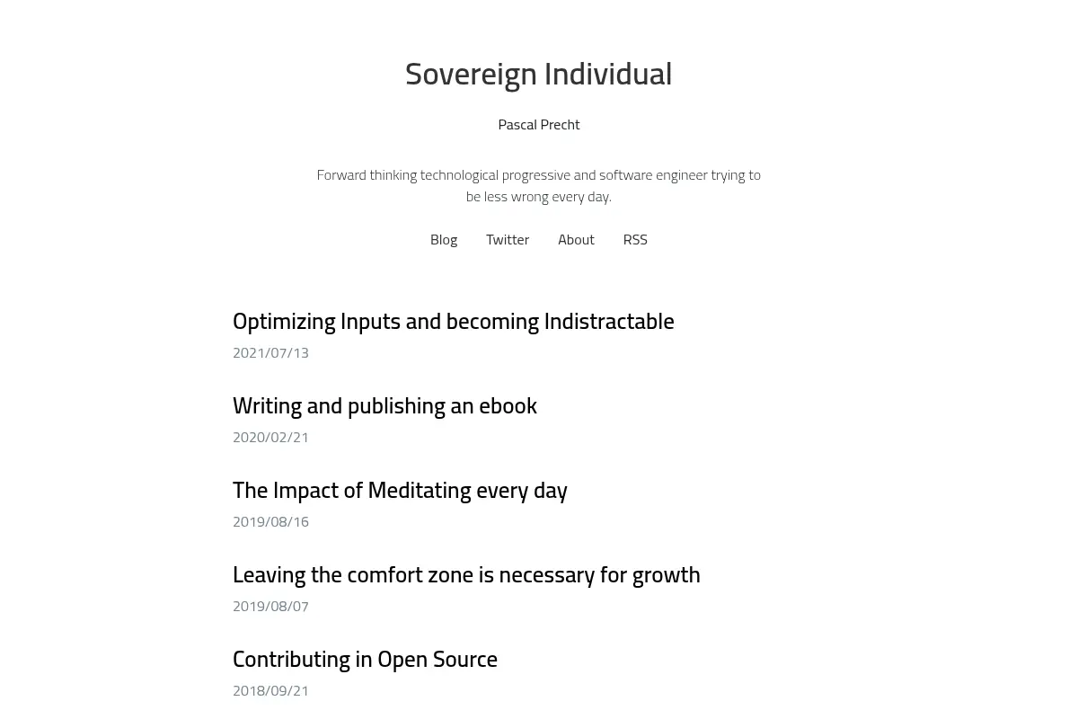 Sovereign Individual