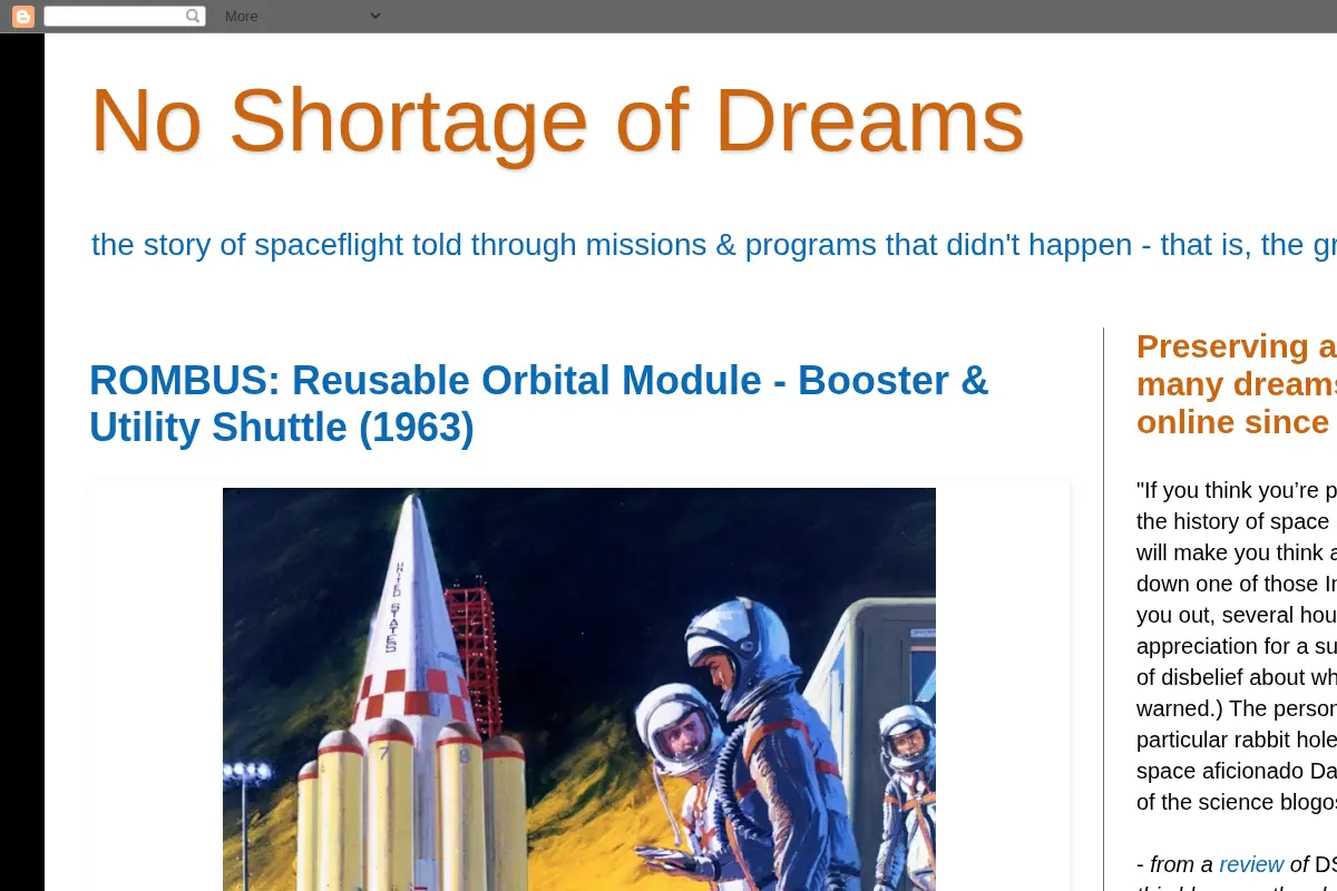 No Shortage of Dreams