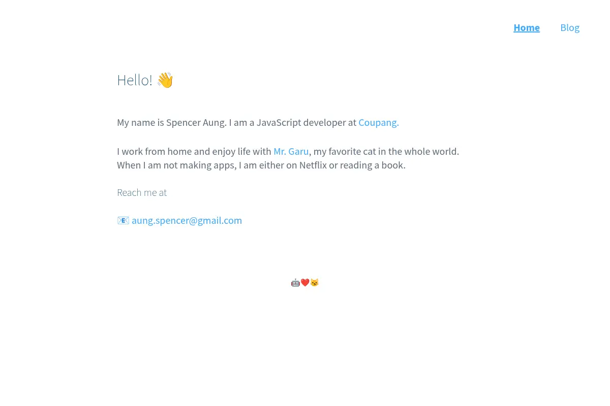 Spencer Aung | JavaScript Developer