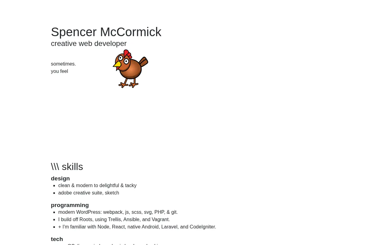 notes by spencer mccormick | Identity, choices and society.
