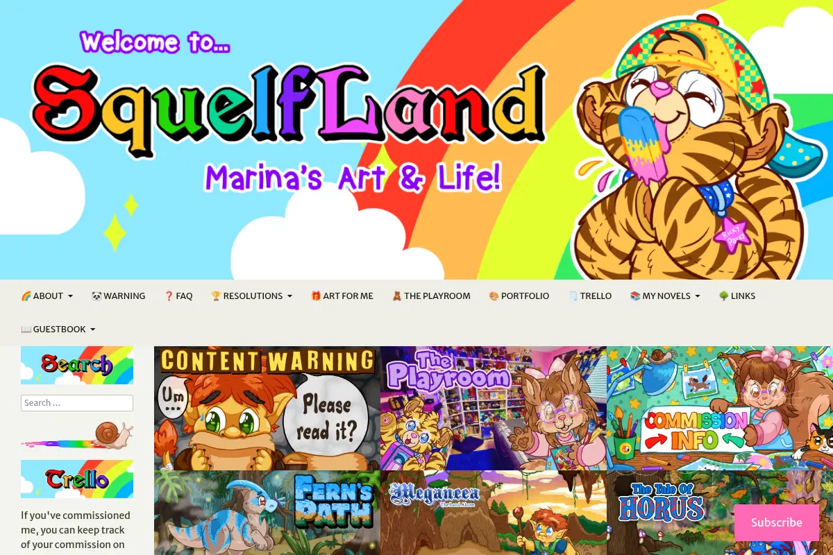 Squelfland | Marina's art, fantasy writing and daily life!