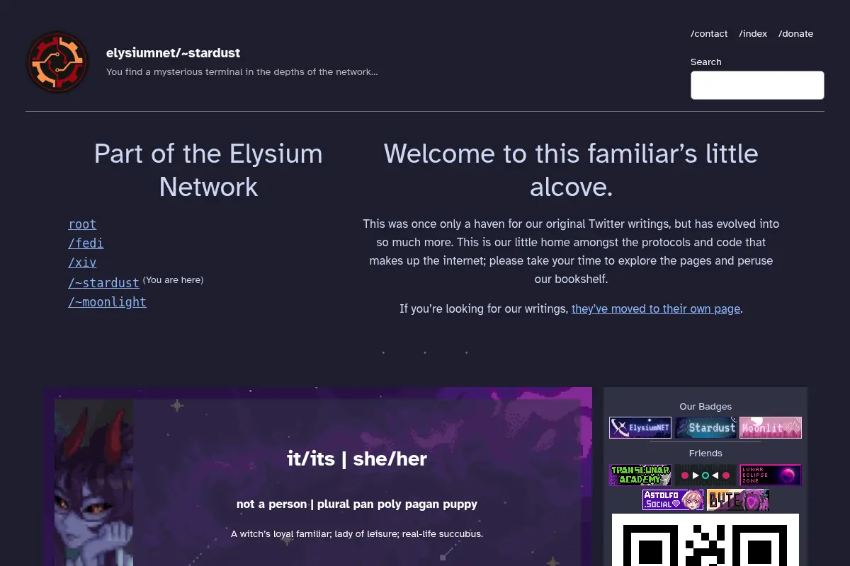 elysiumnet/~stardust