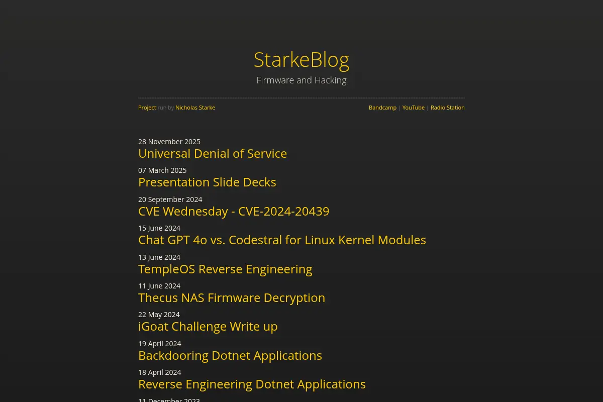 StarkeBlog